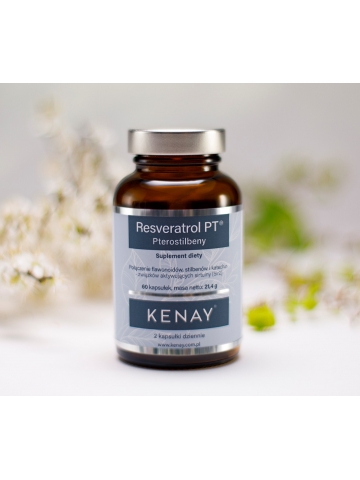 Produkt PREMIUM. PTEROSTILBENY - Resveratrol PT® (60 kapsułek) - suplement diety