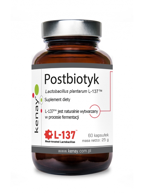 Postbiotyk Lactobacillus plantarum L-137™ (60 kapsułek) - suplement diety