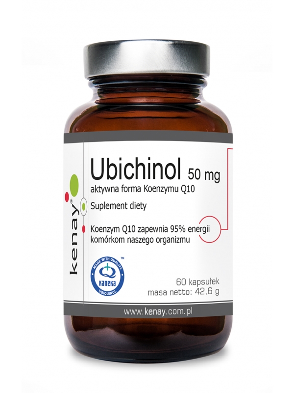 Ubichinol - Koenzym Q10 50 mg (60 kapsułek) - najnowsza technologia - suplement diety
