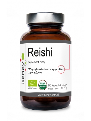 Reishi BIO (90 kapsułek)  – suplement diety