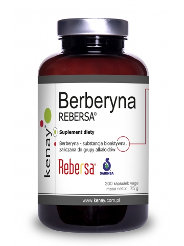 Berberyna REBERSA® (300 kapsułek) - suplement diety