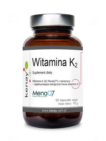 WITAMINA K2 Mena Q7 z ciecierzycy (60 kapsułek) - suplement diety