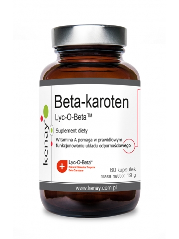 Beta - karoten Prowitamina A Lyc-O-Beta™ (60 kapsułek) - suplement diety