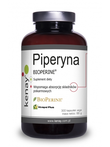 Piperyna (BIOPERINE®) (300 kapsułek) - suplement diety