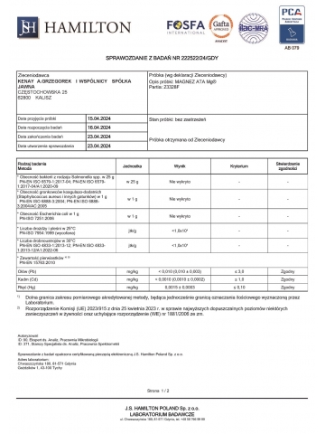 MAGNEZ ATAMg® (300 kapsułek vege Vcaps®) - suplement diety