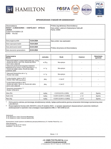 Luteina & Zeaksantyna OptiLut® (60 kapsułek) - suplement diety