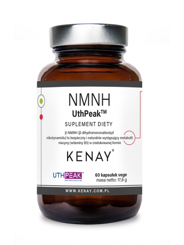 NMNH UthPeak™ β-dihydromononukleotyd nikotynamidu (60 kapsułek) - suplementy diety