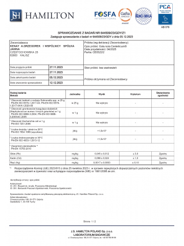 Gotu kola Centellicum® (60 kapsułek) - suplement diety