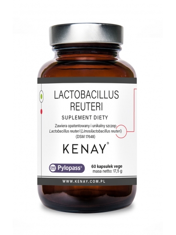 Lactobacillus reuteri Pylopass® (60 kapsułek vege) - suplement diety