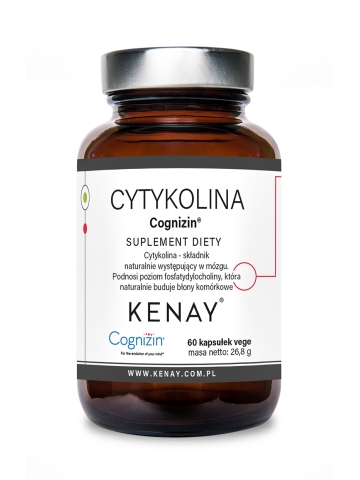 Cytykolina Cognizin® (60 kapsułek vege) - suplement diety