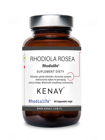 Różeniec górski /Rhodiola rosea/ Rhodiolife® (60 kapsułek) - suplement diety