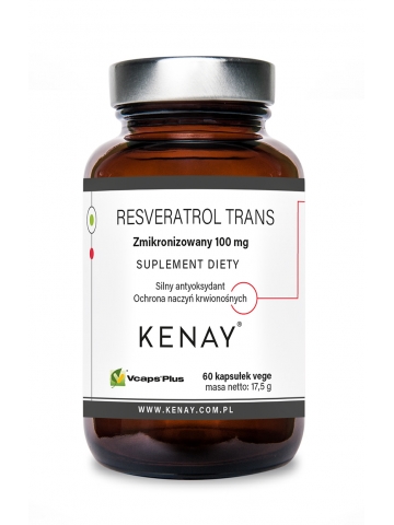 Resveratrol trans - zmikronizowany 100 mg (60 kapsułek) - suplement diety