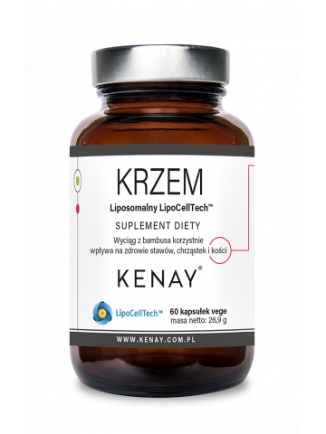 Krzem Liposomalny LipoCellTech™ (60 kapsułek vege) - suplement diety