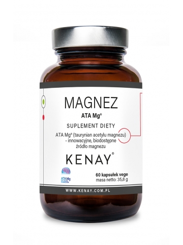 MAGNEZ ATA Mg® (60 kapsułek vege Vcaps®) - suplement diety