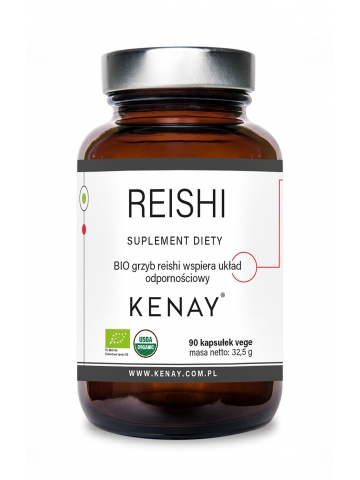 Reishi BIO (90 kapsułek)  – suplement diety