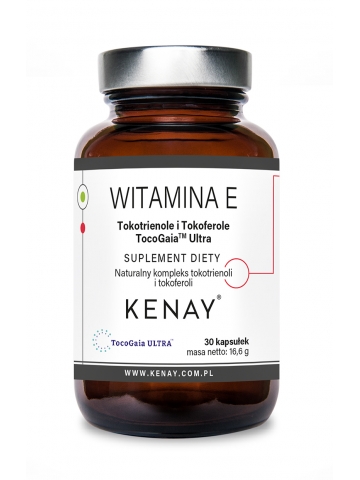 WITAMINA E Tokotrienole i Tokoferole TocoGaia™ Ultra /poprzednia nazwa EVNOL SUPRABIO™/(30 kapsułek) - suplement diety