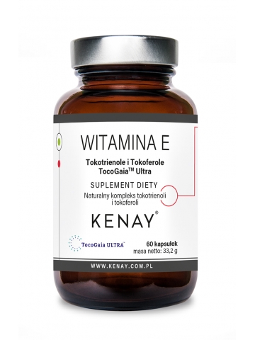 WITAMINA E Tokotrienole i Tokoferole TocoGaia™ Ultra /poprzednia nazwa EVNOL SUPRABIO™/(60 kapsułek) - suplement diety