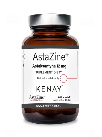 AstaZine® Astaksantyna 12 mg (60 kapsułek) - suplement diety