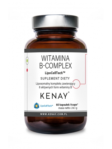 Witamina B Complex LipoCellTech™ (B Kompleks) (60 kapsułek) - suplement diety