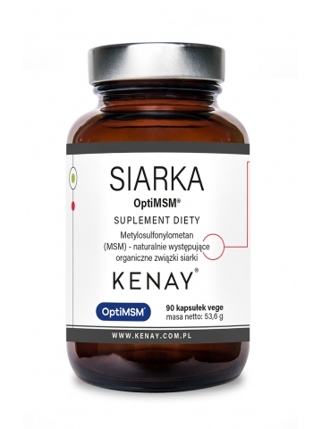 Siarka OptiMSM® (90 kapsułek) - suplement diety