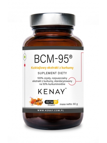 Kurkuma - rozpuszczalny ekstrakt BCM-95® (CURCUGREEN®) 60 g - suplement diety