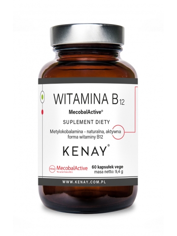 Witamina B12 (metylokobalamina) MecobalActive® (60 kapsułek) - suplement diety