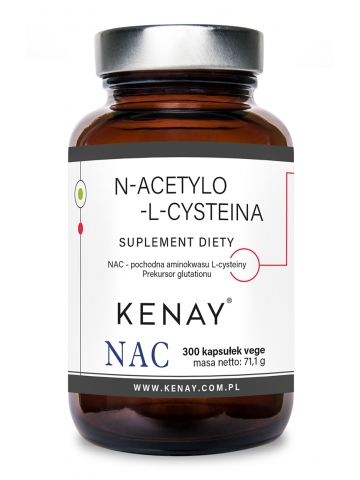 NAC  N-acetylo-L-cysteina 150 mg (300 kapsułek) - suplement diety