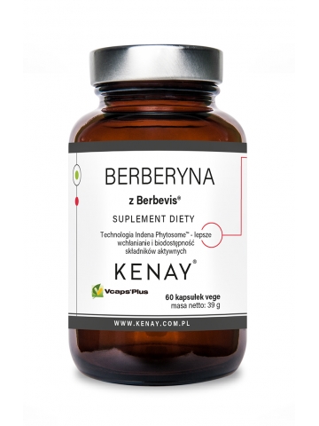 Berberyna z Berbevis® (60 kapsułek) - suplement diety