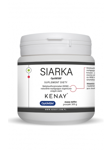 Siarka OptiMSM® (proszek 300 g) - suplement diety