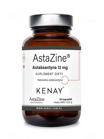 AstaZine®  Astaksantyna 12 mg (30 kapsułek) - suplement diety