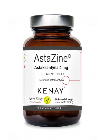 AstaZine® Astaksantyna 4 mg (60 kapsułek) - suplement diety