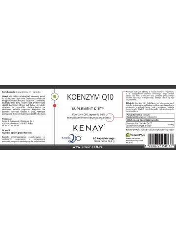 Koenzym Q10 (60 kapsułek) - suplement diety