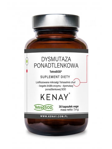 Dysmutaza ponadtlenkowa TetraSOD® (30 kapsułek) - suplement diety