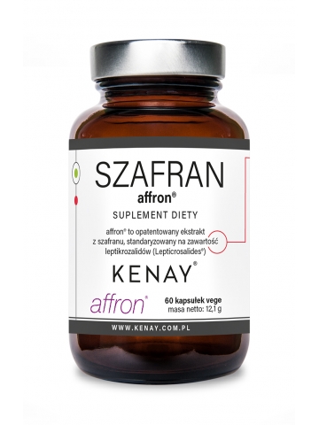 SZAFRAN Affron® (60 kapsułek vege) - suplement diety