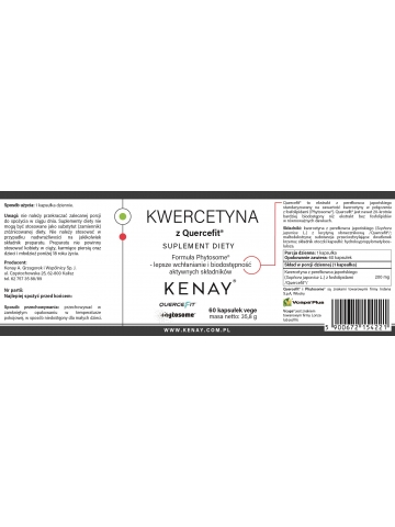 Kwercetyna z Quercefit® (60 kapsułek) - suplement diety