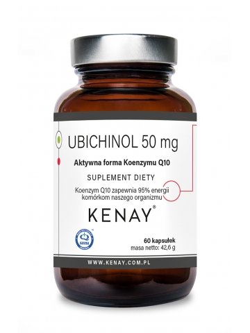 Ubichinol - Koenzym Q10 50 mg (60 kapsułek) - najnowsza technologia - suplement diety