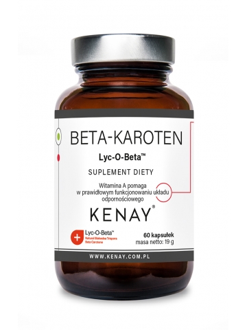 Beta - karoten Prowitamina A Lyc-O-Beta™ (60 kapsułek) - suplement diety