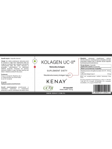 Kolagen UC-II® (60 kapsułek) - suplement diety