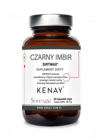 CZARNY IMBIR  SIRTMAX® (60 kapsułek) - suplement diety