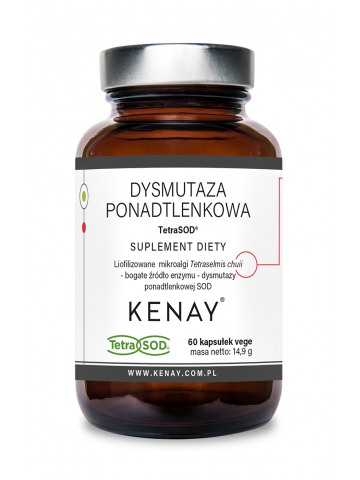 Dysmutaza ponadtlenkowa TetraSOD® (60 kapsułek) - suplement diety