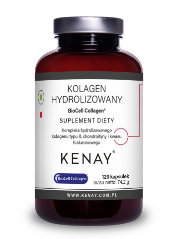 Kolagen hydrolizowany Typu II BioCell Collagen® (120 kapsułek) - suplement diety