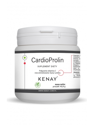 CardioProlin: L-prolina, L-lizyna, witamina C (proszek 142,8 g) - suplement diety