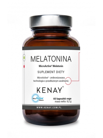 Melatonina MicroActive® Melatonin (60 kapsułek) - suplement diety