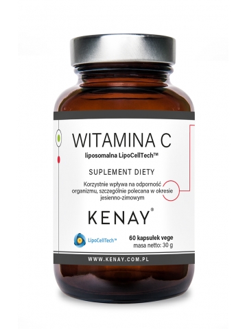 Witamina C liposomalna LipoCellTech™  (60 kapsułek vege) - suplement diety