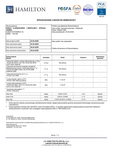Ostropest plamisty z Siliphos® (60 kapsułek) - suplement diety