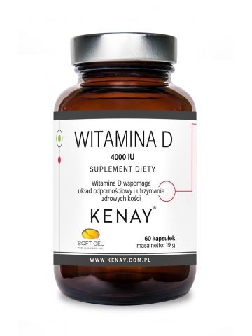 WITAMINA D3 4000 IU (60 kapsułek) - suplement diety