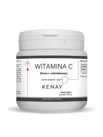 Witamina C Kwas L - askorbinowy (proszek 200 g) - suplement diety