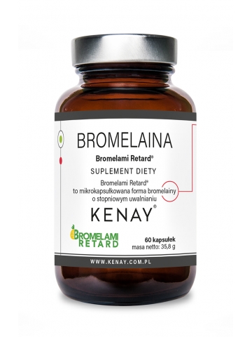 Bromelaina Bromelami Retard® (60 kapsułek) - suplement diety