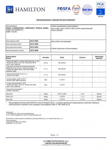 OLEJ Z KRYLA EPA & DHA Superba Boost® (60 kapsułek Licaps®) - suplement diety