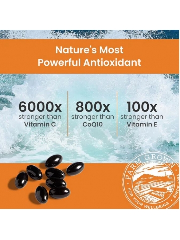 Astaksantyna 4 mg (60 kapsułek) - suplement diety